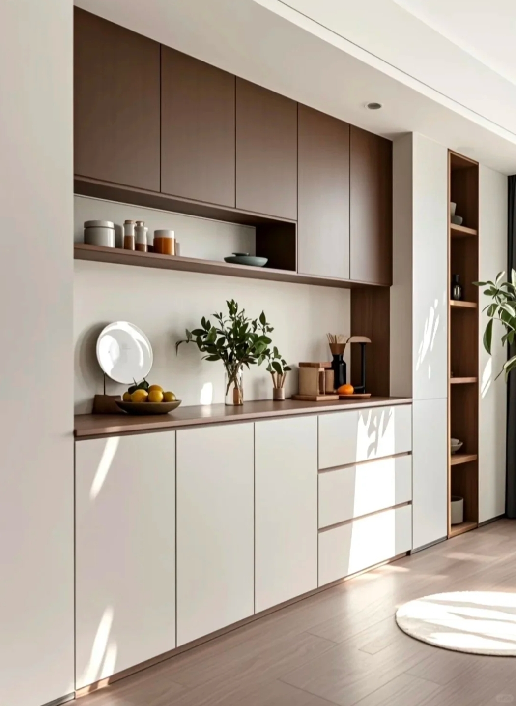 Attractive color cogitationes pro sideboards