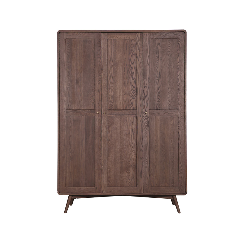 Obscura Quercus Tres Porta Wardrobe Perfecta Repono Solution pro Moderni Homes